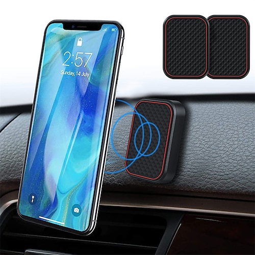 

Car Magnetic Phone Mount Universal Strong Magnet Car Phone Holder for Dashboard Magnetic Cell Phone Mount for iPhone 12 Samsung