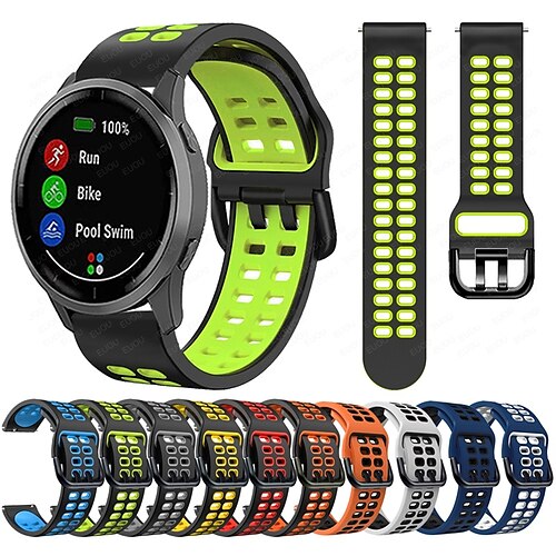 

1 pcs Smart Watch Band Quick Release Silicone Watch Band Strap for Garmin Vivoactive 4 Sports Bracelet for Garmin Venu 2 Venu2