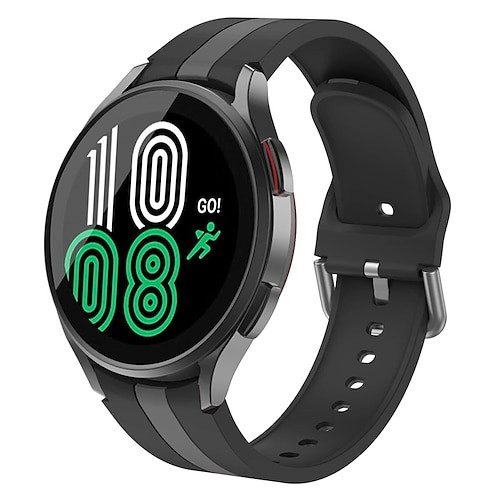 

1 pcs Smart Watch Band for Samsung Galaxy Watch 5 40/44MM Watch 5 Pro 45MM Watch 4 Classic 42/46mm Watch 4 40/44mm Watch 3 41mm Watch 42mm Gear S2 Classic, Gear 2 NEO 20mm Silicone Smartwatch Strap