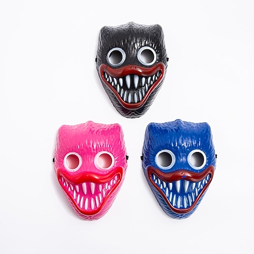 

Anime Poppy's Playtime Cosplay Mask Huggy Wuggy Sausage Mouth Monster Halloween Headgear Halloween Full Face Poppy Playtime Poppy's Playtime Same Kids Poppy Mask