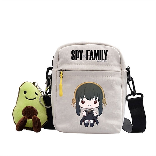 

Spy Play House Spy Family Shoulder Bag Anime Peripheral Diagonal Bag Small Square Bag ShoulderCrossbody Backpack