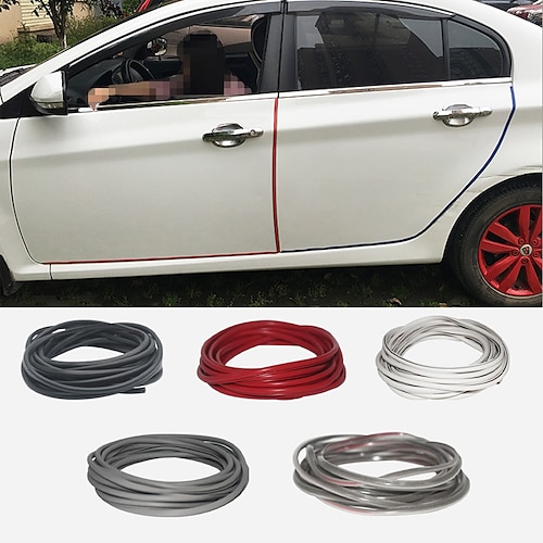 

5M Car Universal Car Door Edge Rubber Scratch Protector Moulding Strip Protection Strips Sealing Anti-rub DIY Car-styling