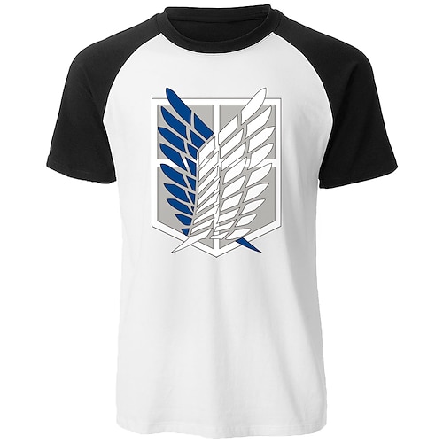 

Inspired by Attack on Titan levi ackerman Wings of Freedom T-shirt Cartoon Manga Anime Street Style T-shirt For Men's Women's Unisex Adults' 3D Print 100% Polyester