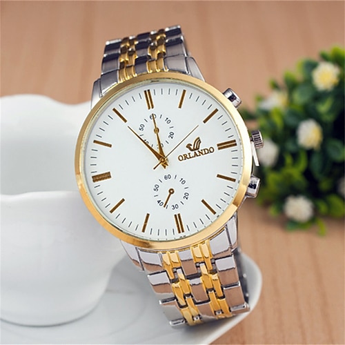 

Quartz Watch for Men Analog Quartz Stylish Stylish Formal Style Large Dial Alloy Alloy Fashion