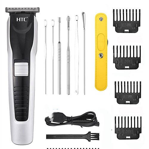 

Hair Clipper Professional Electric Trimmer For Men With LED Screen Washable Rechargeable Men Strong Power Steel Head