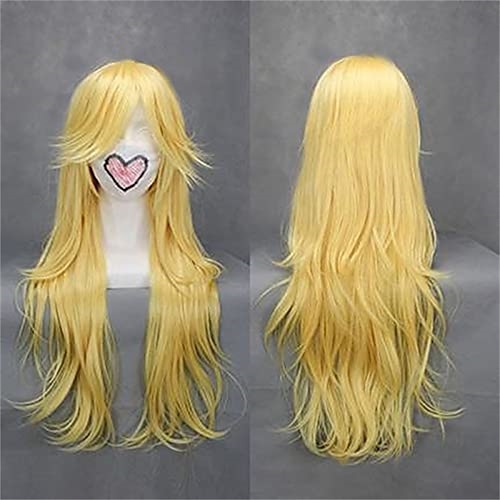 

Super Mario Brothers Princess Peach Cosplay Wig Princess Toadstool Heat Resistant Synthetic Hair Long Wavy Wigs