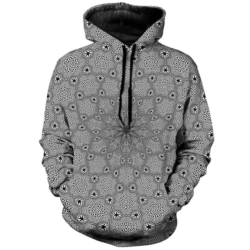 

Men's Unisex Pullover Hoodie Sweatshirt Hooded Graphic Prints Print Sports Outdoor Daily Sports 3D Print Basic Streetwear Hoodies Sweatshirts Long Sleeve Gray