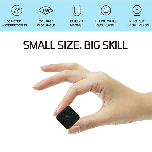 

SQ23 IP Camera HD WIFI Small Mini Camera 1080P Night Vision Micro Camera