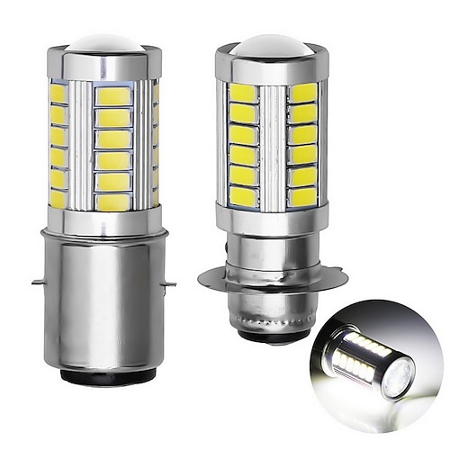 

1pcs OTOLAMPARA Motocicleta LED Lâmpada de Farol P15D BA20D Lâmpadas 825 lm SMD 5630 16.5 W 6000 k 33 Instalação automática Super Leve Melhor qualidade Para motocicletas Todos os Modelos Todos os Anos