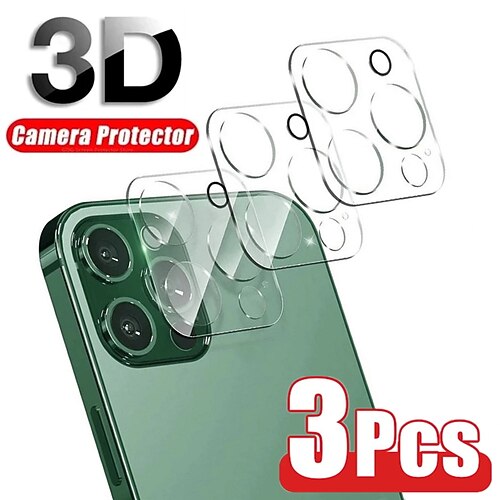 

[3 Pack] 3D HD Rear Camera Glass Protectors For iPhone 13 11 12 Pro Max 13Mini Lens Glass Protective Film On IPhone 14 13 PRO MAX XS XR