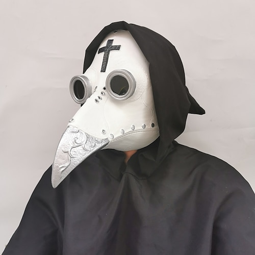 

Plague Doctor Retro Vintage Punk & Gothic Medieval Steampunk 17th Century Mask Masquerade Men's Women's Costume Vintage Cosplay Party / Evening Mask Masquerade