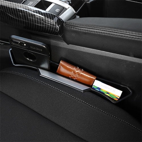 

1 PC Car Seat Gap Filler Organizer Easy to Install Durable Space-saving Plastic For SUV Truck Van