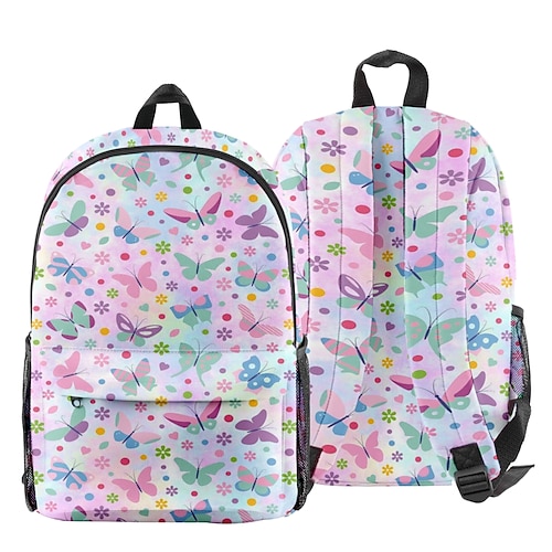 

School Backpack Bookbag 3D for Student Kids Boys Lightweight Wear-Resistant Adjustable Shoulder Straps Oxford Cloth School Bag Back Pack Satchel 17.310.35.9 inch