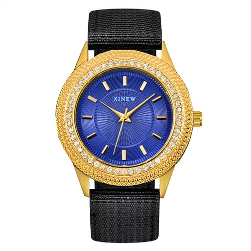 

Quartz Watch for Men Analog Quartz Sexy Modern Style Casual Large Dial Alloy Canvas Creative / One Year