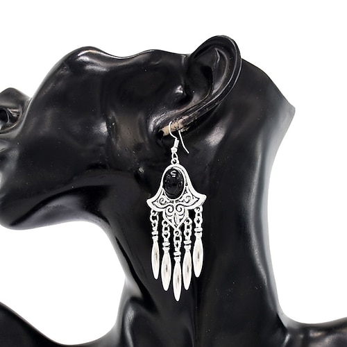 

Women's Earrings Fashion Street Color Block Earring