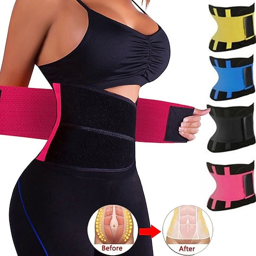 

Fitness Belt Body Shaper Waist Trainer Trimmer Corset Waist Belt Cincher Wrap Workout Shapewear Slimming