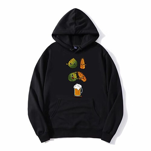 

Inspired by Oktoberfest Beer Craft Cosplay Costume Hoodie Anime Street Style Hoodie For Men's Women's Unisex Adults' Hot Stamping 100% Polyester