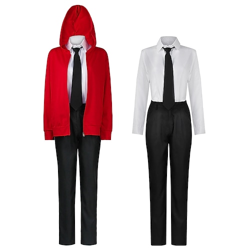 

Inspired by Chainsaw Man Power Anime Cosplay Costumes Japanese Cosplay Suits Coat Blouse Pants For Women's / Tie / Headwear / Tie / Headwear