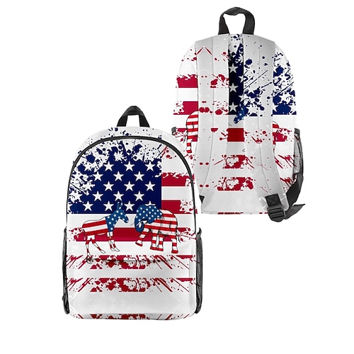 

School Backpack Bookbag Tie Dye for Student Boys Girls Lightweight Wear-Resistant Adjustable Shoulder Straps Oxford Cloth School Bag Back Pack Satchel 17.310.35.9 inch