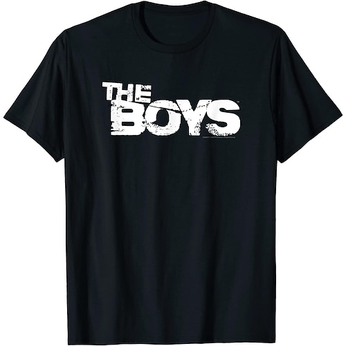 

The Boys Sesong 3 TV-serier T-skjorte TV og film Animé Klassisk Gate stil T-Trøye Til Herre Dame Unisex Voksne Varmstempling 100% Polyester