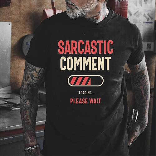 

Men's Unisex T shirt Tee Letter Graphic Prints Crew Neck Black Outdoor Street Short Sleeve Print Clothing Apparel Sports Designer Casual Big and Tall / Summer / Summer