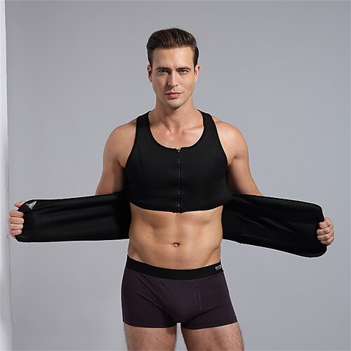 

Abdominal Corset Zipper Shapewear Three-breasted Tight-fitting Adjustable Shapewear Wholesale Men's Waist Seal