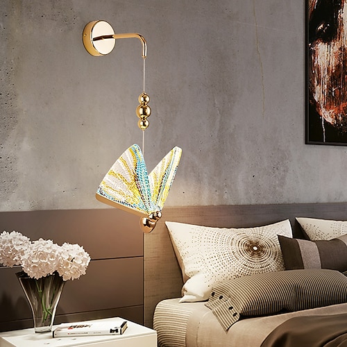 

LED Nordic Style Indoor Wall Lights Living Room Shops / Cafes Aluminium Alloy Wall Light 85-265V