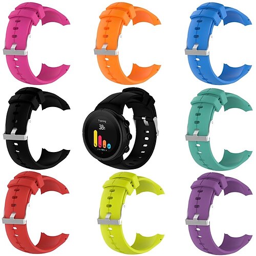 

1 pc Smart Watch Band Sport Silicone Smart Watchband For Suunto Spartan Ultra Watch Band Replacement Wrist Strap For Suunto Spartan Ultra Strap