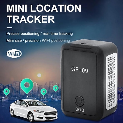 

GF09 Mini GPS Car Tracker App Anti-Lost Device Voice Control Recording Locator High-definition Microphone WIFILBSGPS