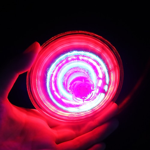 Laser Color Flash LED Light Music Gyro Peg-Top Spinner Spinning Kids Toy