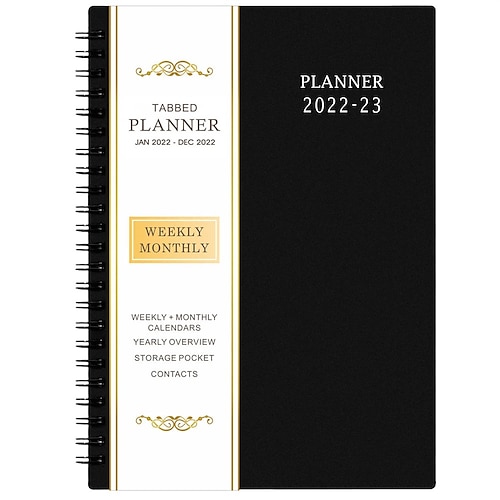 

Planner 2022-2023 - 2022-2023 Planner with Weekly & Monthly Spreads July 2022 - June 2023 6.25 8.3 Strong Twin-Wire Binding Round Corner Improving Your Time Management Skill