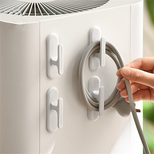 

2 Pcs Power Cord Organizer Charging Cable Electrical Wire Fixing Cable Organizer Data Cable Storage Winder
