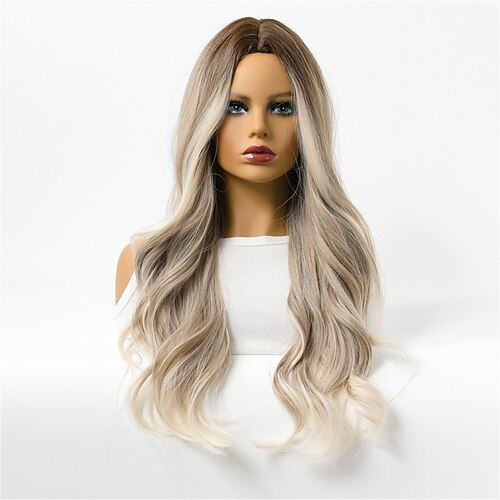 

Wig Female European and American Long Curly Hair Human Hair African Whole Top Full Head Cover Chemical Fiber Wig Wig