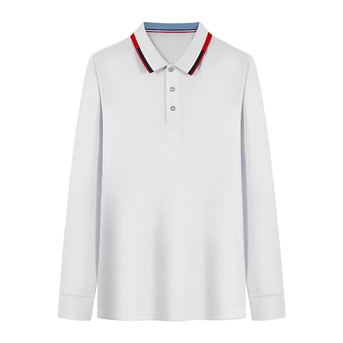 

Men's Golf Shirt Tennis Shirt Breathable Quick Dry Moisture Wicking Long Sleeve T Shirt Regular Fit Solid Color Spring Autumn Gym Workout Tennis Golf / Micro-elastic / Lightweight