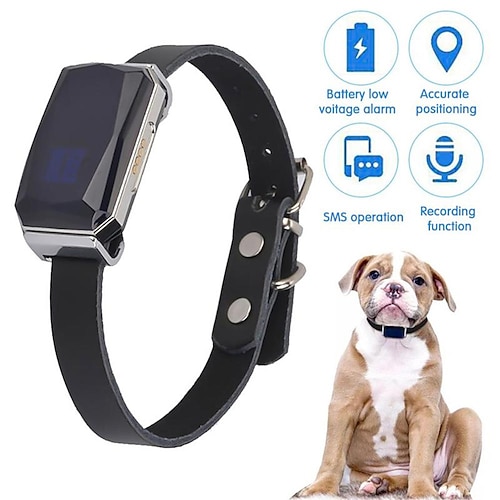 

G12 GPS Dog Collar Smart Multifunctional Pet Locator Universal Waterproof Gps Location Collar For Kitten Cats Position Locating