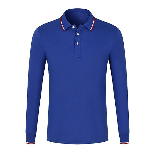

Men's Golf Shirt Tennis Shirt Breathable Quick Dry Moisture Wicking Long Sleeve T Shirt Regular Fit Solid Color Spring Autumn Gym Workout Tennis Golf / Micro-elastic / Lightweight