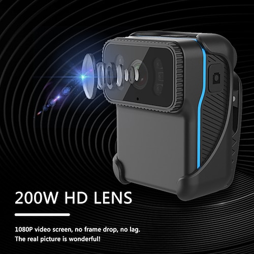 

L31 Portabel 2MP HD Wearable Body Mount Kamera 1080P Kamera Saku Keamanan WiFi Tahan Air Kamera Ringkas