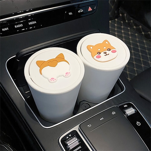 

1pcs Car Console Trash Can Fashion design Keep Car Clean Durable Plastic For SUV Truck Van