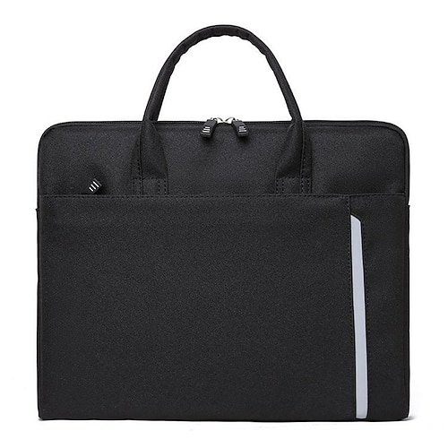 

Laptop Briefcases 14"" inch Compatible with Macbook Air Pro, HP, Dell, Lenovo, Asus, Acer, Chromebook Notebook Expandable Bag Waterpoof Shock Proof With Handle Nylon Fiber Solid Color for Travel