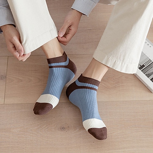 

Comfort Sport Women's Socks Striped Socks Sport Socks / Athletic Socks Medium Casual Milk tea color 10 Pairs / Casual Socks