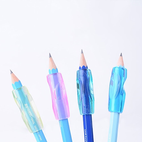 

8pcs Pencil Grip Waterproof Ergonomic Design Durable Silica Gel for School Student Home 41.51.5 cm