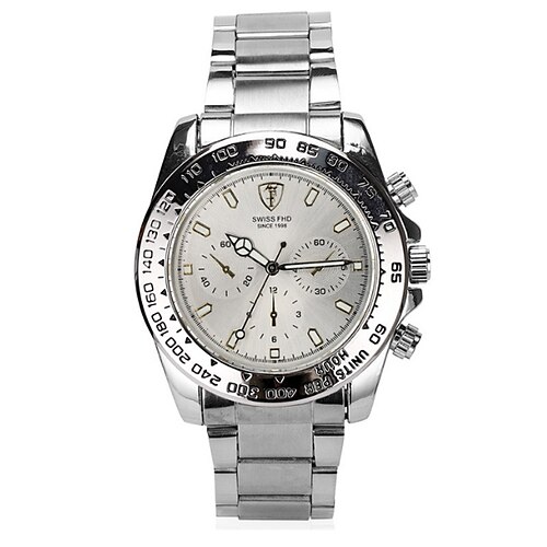 

Waterproof Luminous Men'S Gold Quartz Watch Sports Gift Business Watch
