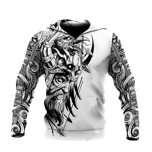 

Men's Unisex Pullover Hoodie Sweatshirt Red White Black Hooded Graphic Prints Print Sports & Outdoor Daily Sports 3D Print Basic Streetwear Casual Spring & Fall Clothing Apparel Hoodies Sweatshirts