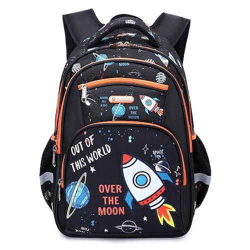 

Kids Backpack for Boys Elementary Kindergarten Preschool School Bag 16 inch Multifunctional Cute Large Capacity