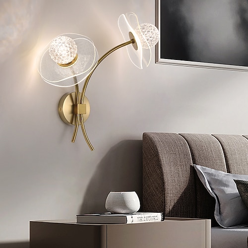 

indendørs led nordisk stil indendørs væglamper stue metal væglampe 220-240v