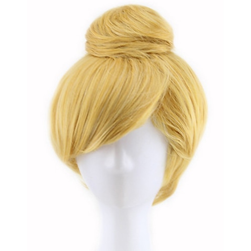 

tinker bell parykker kvinders korte blonde prinsesse cosplay paryk