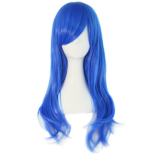 

24/60cm Side Bangs Stylish Long Great Wavy Curly Cosplay Party Wig