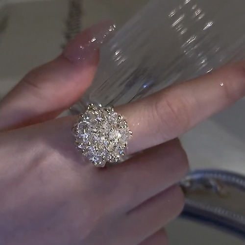

Åben ring Bryllup geometrisk Guld Plastik Bold Mode Koreansk 1 stk / Dame