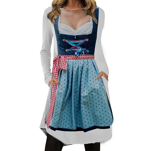

Women's Casual Dress T Shirt Dress Tee Dress Shift Dress White Long Sleeve Beer Pocket Winter Fall Crew Neck Winter Dress Fall Dress 2022 S M L XL XXL 3XL