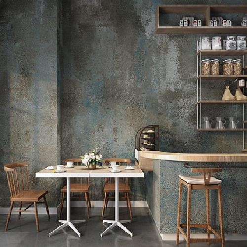 

Soilid Color Wallpaper Modern Minimalist Industrial Style PVC/Vinyl Non-self-adhesive for Home Decor Restaurant 531000cm